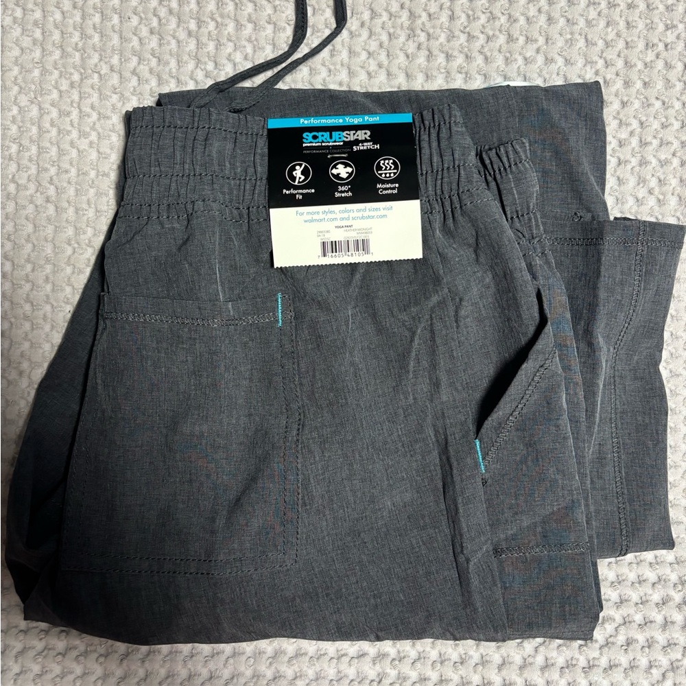 Scrubstar Charcoal Performance Yoga Pants